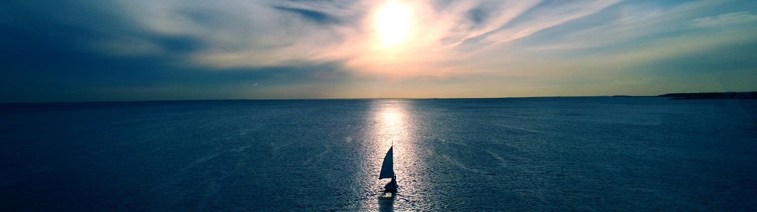 sailing boat on open waters