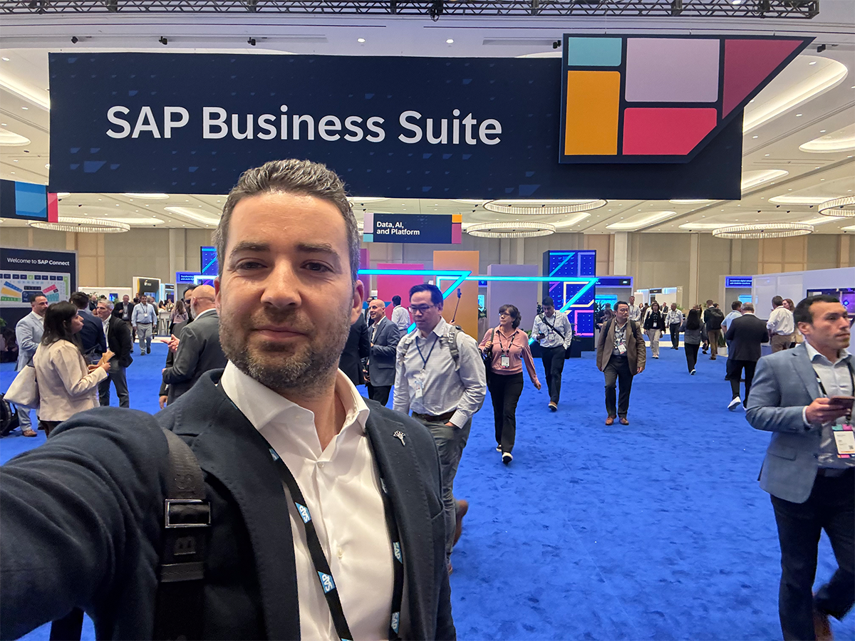 Image of Daniel at SAP Connect